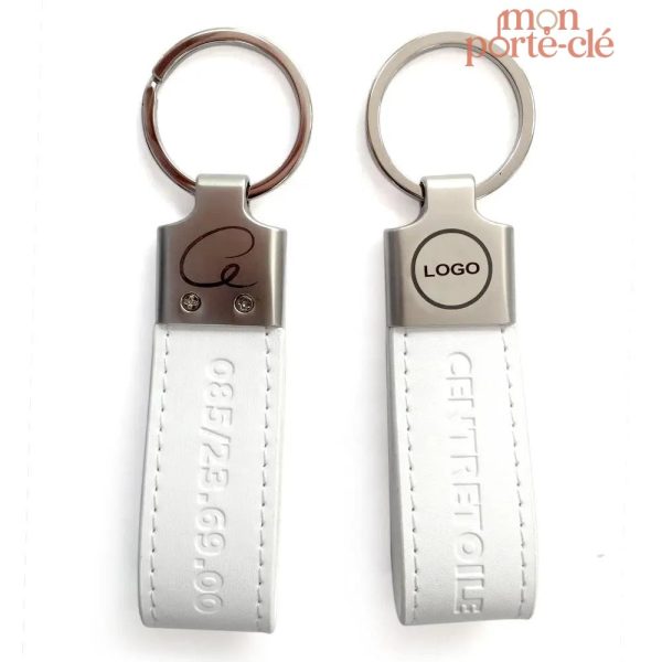 Porte-clé personnalisé avec logo pour entreprises