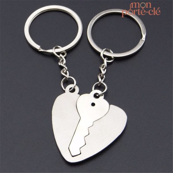 Accessoire porte-clé couple, parfait pour les valentins