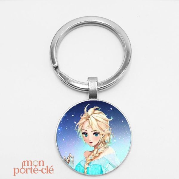 Porte-clé en hommage à La Reine des Neiges