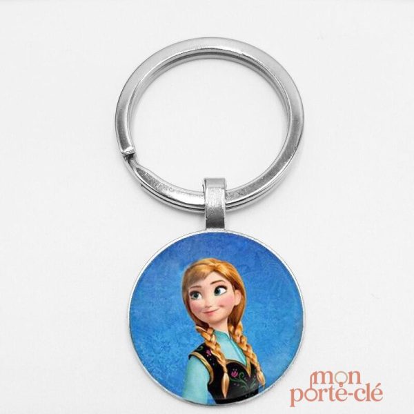 Porte-clé stylé pour fans de La Reine des Neiges