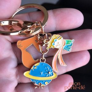 Accessoire porte-clé renard pour les fans du Petit Prince