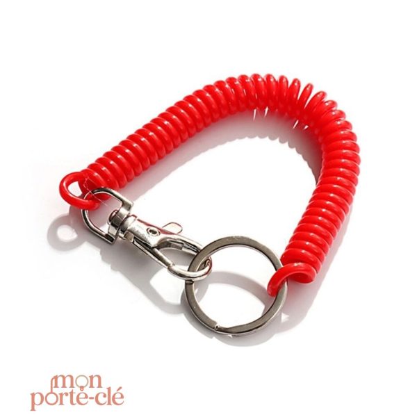 Porte-Clé Coloré avec Élastique