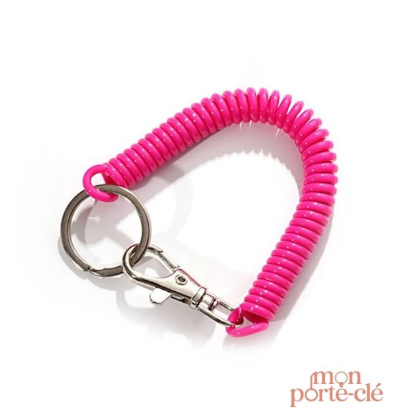 Porte-Clé Compact avec Ressort