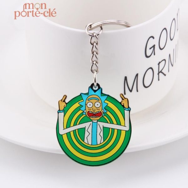 Porte-Clé Original Rick et Morty