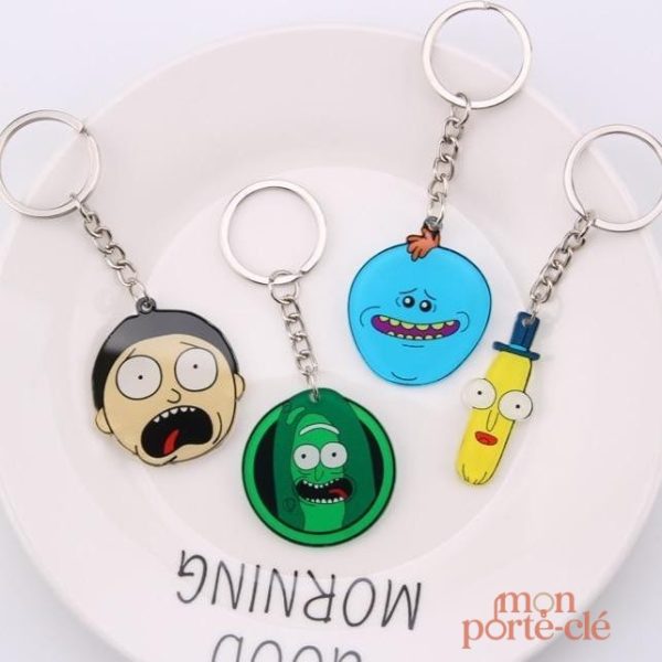 Porte-Clé créatif Rick et Morty