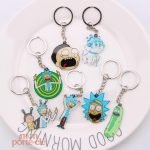 Porte-Clé à thème Rick et Morty
