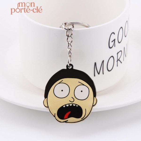 Porte-Clé humoristique Rick et Morty