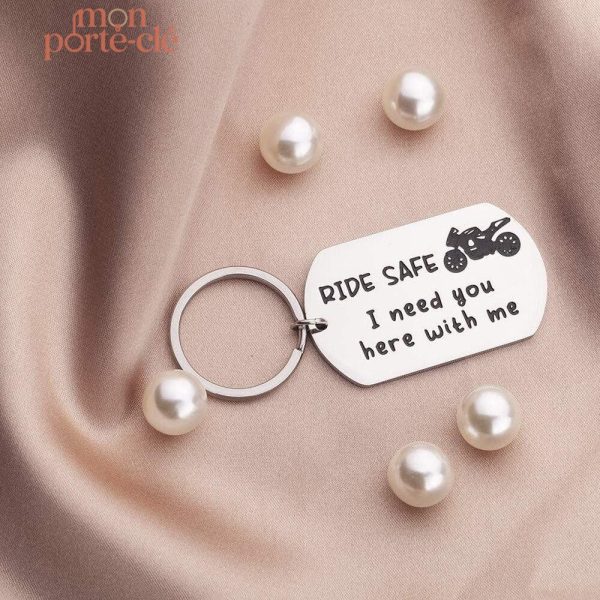 Porte-clé moto compact Ride Safe, pratique et stylé