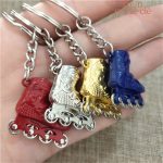 Porte-clé design roller pour les amateurs de sport