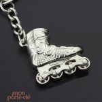 Accessoire porte-clé roller pour les sportifs