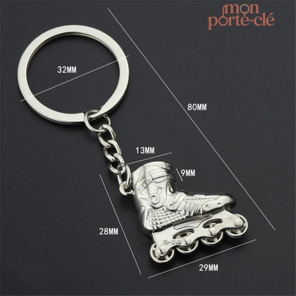 Porte-clé pratique pour les rollers et le sport