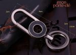 Porte-clé robuste en acier inoxydable