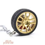 Porte-clé voiture La Roue design élégant et pratique