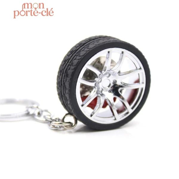 Porte-clé voiture La Roue, accessoire tendance