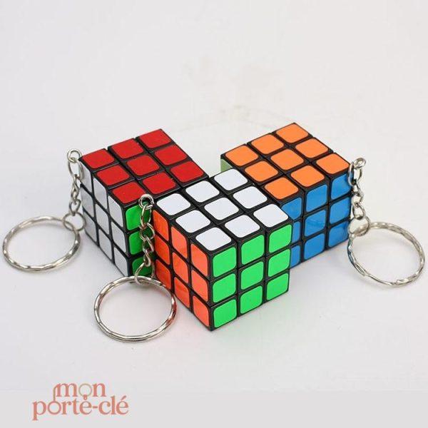 Porte-clé créatif en forme de Rubik's Cube