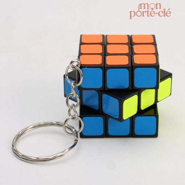 Porte-clé Rubik's Cube design unique