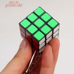 Porte-clé original inspiré du célèbre jeu Rubik's