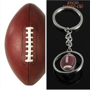 Accessoire de porte-clé pour les fans de rugby