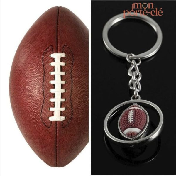 Accessoire de porte-clé pour les fans de rugby