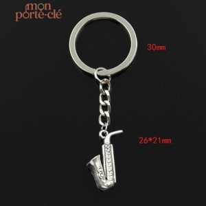 Porte-clé original pour musiciens et amateurs de jazz