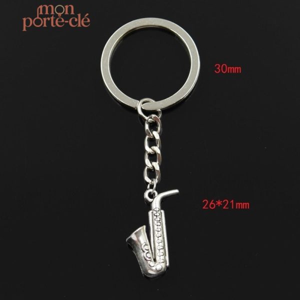 Porte-clé original pour musiciens et amateurs de jazz