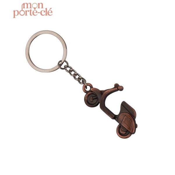 Accessoire porte-clé Moto, style Vespa pour les amateurs