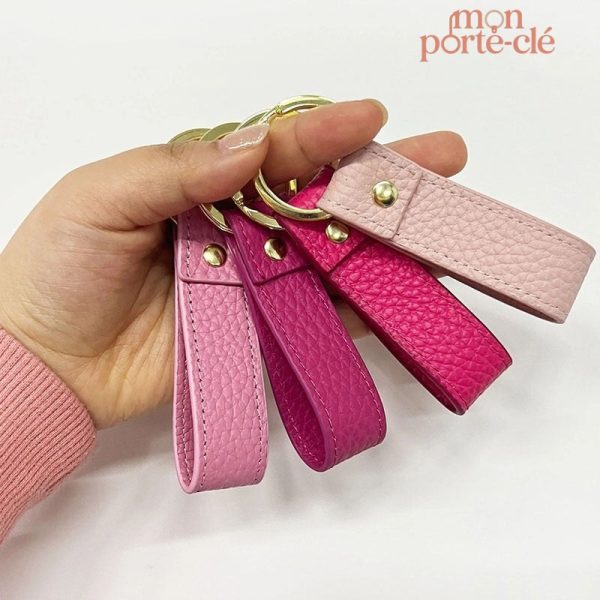 Porte-clé simili cuir pour un style casual