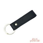 Accessoire porte-clé en simili cuir stylé