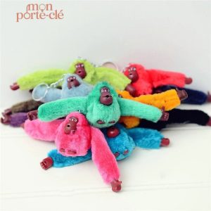 Porte-clé singe amusant pour les fans de kawaii
