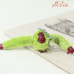Porte-clé en forme de singe, idéal pour les collectionneurs