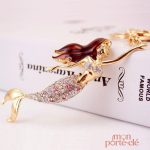 Porte-clé maritime sirène décoratif