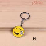 Porte-clé décoratif aux motifs de smileys