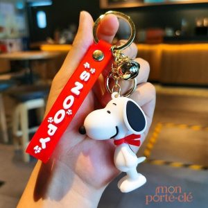 Porte-Clé Snoopy avec un charmant motif de chien