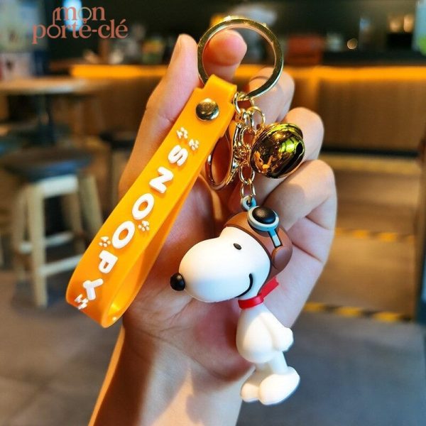 Porte-Clé Snoopy, un compagnon fidèle pour vos clés
