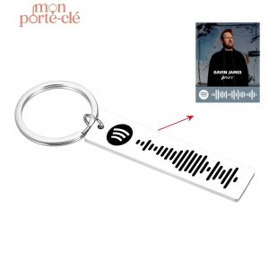 Porte-Clé personnalisé pour les fans de musique