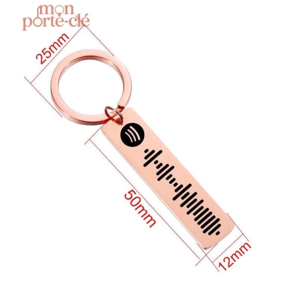 Porte-Clé original pour collectionneurs de musique