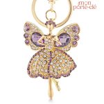 Porte-clé original L'Ange de Strass en design unique