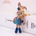 Porte-clé design lapin mignon