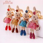 Porte-clé original pour les amoureux des lapins