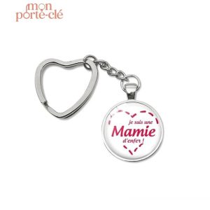 Porte-clé unique pour mamie
