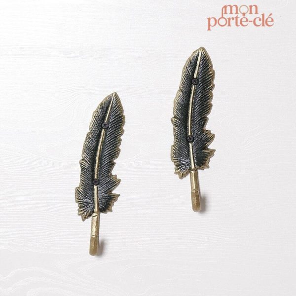 Support pour clés en plume, ajout esthétique à votre intérieur