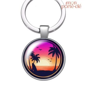 Accessoire porte-clé pour les amateurs de surf et de glisse