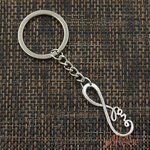Porte-Clé moderne avec motif infini