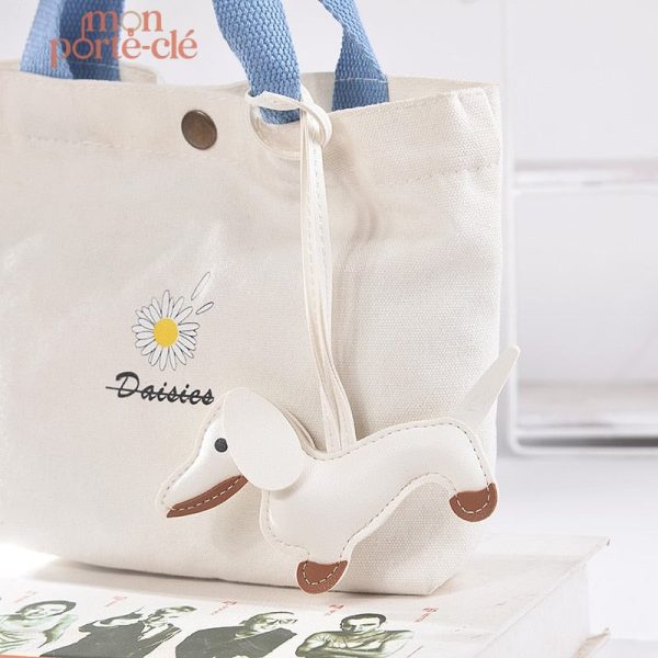 Porte-clé chien Teckel, design original et attrayant