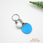 Porte-clé sur le thème du tennis de table
