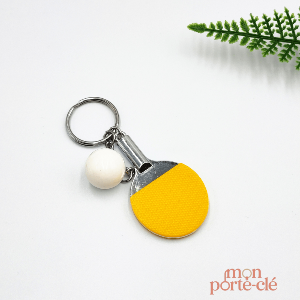 Porte-clé pour les passionnés de tennis de table