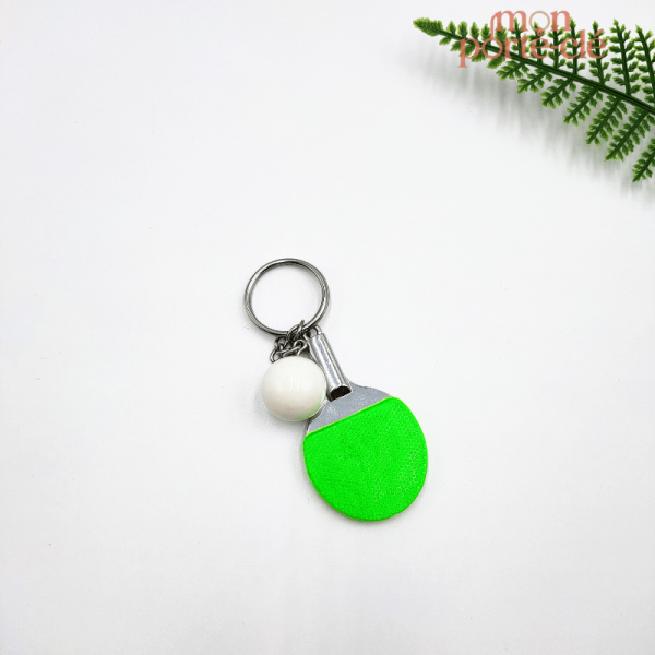 Porte-clé pratique pour les joueurs de ping-pong