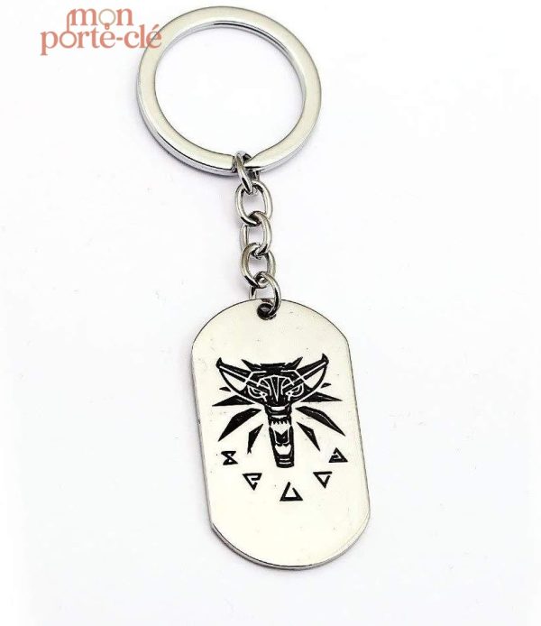 Porte-Clé The Witcher Détails Soignés