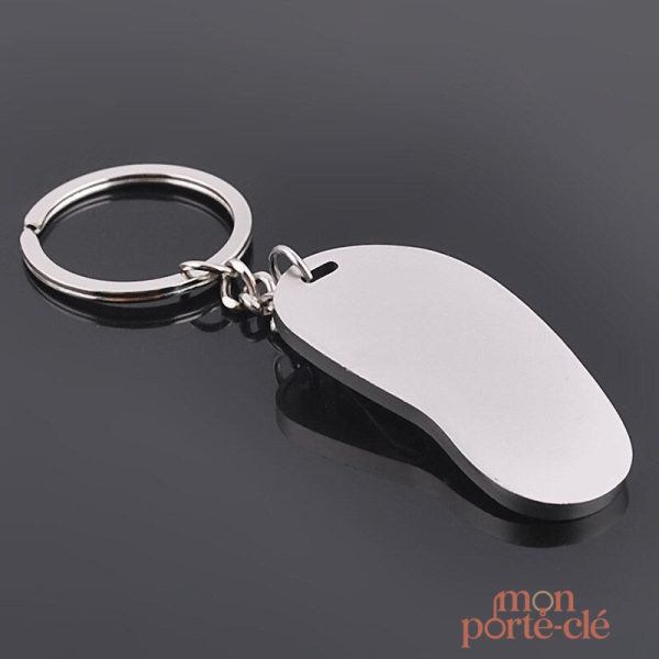 Porte-clé tendance inspiré des tongs d'été