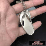 Porte-clé original à thème plage, parfait pour l'été